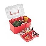 Signoraware Rectangular Box Big, Multi Purpose Box, Multi Utility Storage, (1 Pc, Red)