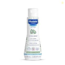 Mustela Hydra Bebe Body Lotion 100ml | Baby Cream & Moisturizer for Fa
