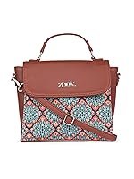 ZOUK Statement Sling Bag With Handle For Women’s Girls Ladies