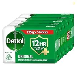 Dettol Original Germ Protection Bathing Soap Bar (625gm) | Kills 99.99