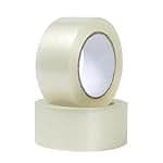 CRAE Packaging Transparent Cello Tape For Office, Home and E-Commerce Packing | 2INCH Diameter | 65 Meter | Pack of 2