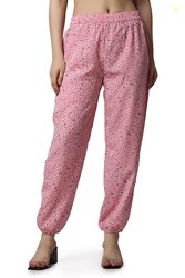 POPWINGS Casual Printed Joggers for Summer || Latest Stylish Women Jog