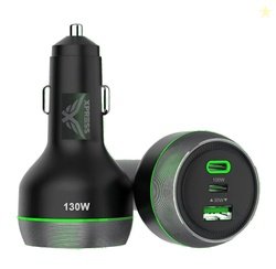 XPR3SS 130W 3in1 3 Port Metal PD3.0 PPS 100W QC 30W USB-A Type-C 3 in