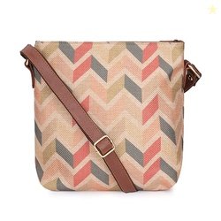 THE CLOWNFISH Aahna Polyester Crossbody Sling bag for Women Casual Par