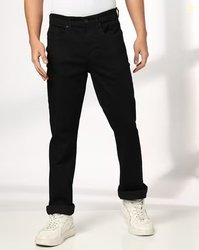 DNMX Men Mid-Rise Straight Jeans