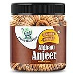 Happy Harvest Anjeer/Figs | Afghani Anjeer I Low in Fat | Healthy Snack I Rich Source of Vitamins Dietary Fiber (250g)