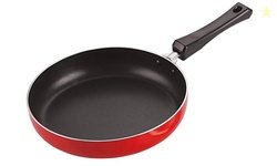 Nirlon Non-Stick Fry Pan, Lpg Stove Compatible, Bakelite Handle, Virgi