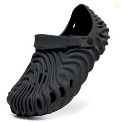 Kraasa Men's Lightweight Classic Clogs, Sandals with Adjustable Back S
