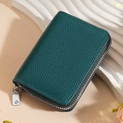 Dressberry Women Green Artificial Leather Card Holder