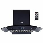 Whirlpool Smart Heat Sensor 90cm Kitchen Chimney with Filterless Autoclean Technology | BLDC Motor | With Remote Control (SMARTSENSE ZEN CGFL 904 HAC BLDC BK HOOD)