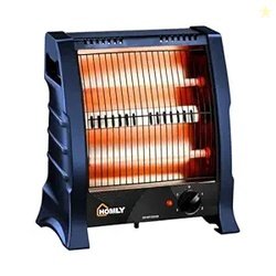 Homly Ritz 800 Watts Halogen Room Heater with Dual Heating Tubes | ISI