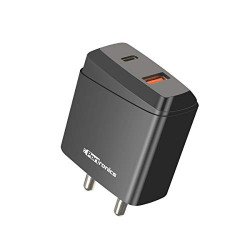 Portronics Adapto 22 Quick Charger USB Wall Adapter with Single 3.0A Q