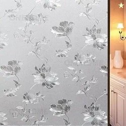 ONEHOME Premium Vinyl Stained Frosted Window Glass Sticker (12x25 Inch