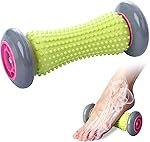 Bodylastics Foot Massage Roller for Plantar Fasciitis Pain Relief Ergonomic Designed for Reflexology Deep Tissue Muscle Revovery for Total Body (Foot Roller)