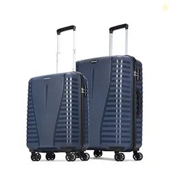 Aristocrat 2 Pc Polypropylene Airpro Set Cabin 55Cm(Small), 66Cm(Mediu