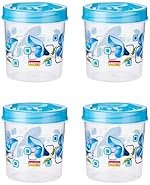 Aristo Store Queen111 Plastic Storage Container-320 ml (4 PCS SET)
