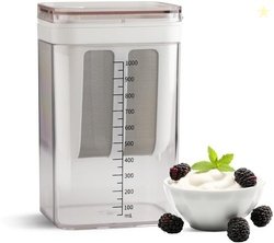 HARSHLOVE Multi Yoghurt Maker Strainer with Fine Mesh Bag & Lid f...mo