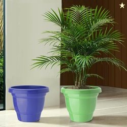 Heart Home(Pack of 2) Flower Pot | 2-Layer Fuldani Flower Pot (8 Inch)