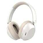 realme TechLife Studio H1 Over The Ear Over Ear Wireless Headphone with 70Hours Playtime 360Â° Spatial Audio, 40mm Drivers, 80ms Superlow Latency, 43 dB Adaptive ANC-White