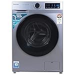 Panasonic 8 kg 5 Star Fully Automatic Front Loading Washing Machine (NA-148MB3L01, Grey), Free 1 Year Extended warranty