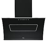 Hindware Smart Appliances | Essence 90 cm Chimney | 1350 CMH | Inclined Glass | Thermal Auto Clean | Filterless | Touch control, Motion sensor | 10 Yrs Warranty on Motor & 2 Yrs on Product (Black)