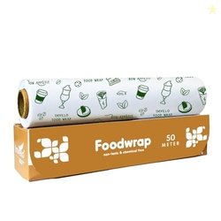 IMVELO Green Your Hygiene Food Wrapping Paper Roll 50 Meter -Non Stick
