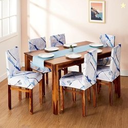 Amazon Brand - Solimo Polyester Spandex Abstract Dining Chair Cover, S