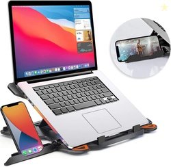 STRIFF Laptop Tabletop Stand, Adjustable Laptop Computer Stand, Multi-