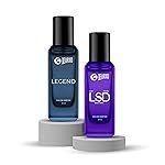Beardo Twin Legends- LSD & Legend Perfume for Men (20ml x 2) | Long Lasting Fragrance | Long Lasting Perfume for Men | Gift for Men | Gift for Friend