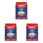 Kohinoor Pulao Basmati Rice, 1 kg | Long-Grain Basmati (Cooked grain up to 18 mm) | Aromatic & Flavorful Rice | Ideal for Pulao (Pack of 3)