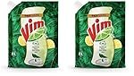 Vim Dishwash Anti Bac Liquid, Neem, 2 Ltr (Pack of 2)