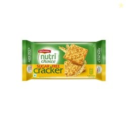 Britannia NutriChoice Sugar Free Cracker Biscuits Pouch, 300 g