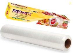Cling Film Wrap 100 Mtr Roll | BPA Free, Biodegradable Food Wrap | Mul