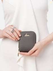 LAVIE Women Casual Grey Artificial Leather Wallet - Regular S...