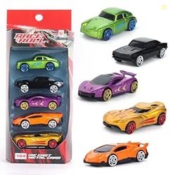 Amazon Brand - Jam & Honey Premium Die-Cast Metal Car | Free Wheel Toy
