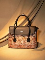 ZOUK Structured Satchel Bag