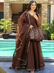 GLOSIA DESIGN Women Ethnic Motifs Embroidered Empire Thread Work Kurti