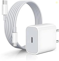 MAK 20 W 3 A Wall Charger for Mobile with Detachable Cable (White...mo