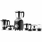 Butterfly ZieraChrome 750 Watt Mixer Grinder | 6 Jars | Coarse Grinding Jar| Uniform Grinding-Tornado Blade & Lid | Long Lasting Annealed SS Jars | Torx21 Motor| Juicer/Blender Jar | 5 Years Warranty