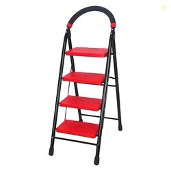 CIPLA PLAST 4 Steps Super Milano Heavy Duty Ladder for Home Premium Al