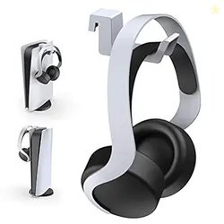 NexiGo PS5 Headphone Holder, [Minimalist Design] Mini Headphone Hanger