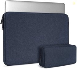 Dynotrek Grade 15.6 inch Laptop Sleeve Case, with Charger Pouch Shockp