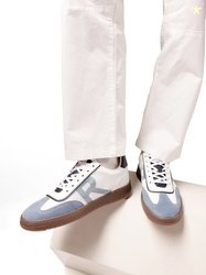 RARE RABBIT Men Printed Leather Sneakers