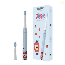 beatXP Jiggle Sonic Electric Toothbrush for Kids with 2 Brush Heads &