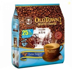 Old Town White Coffee Less Sugar 3 in 1 Instant Premix White Coffee Pa