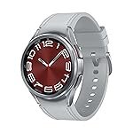 Samsung Galaxy Watch6 Classic (Smartchoice) (Silver, 43mm) | Rotating Bezel | LTE | Monitor BP and ECG | Track Sleep and Health | Upto 40hrs Charge with Fast Charging | Galaxy Ecosystem | IP68