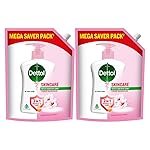 Dettol Liquid Handwash Refill – Skincare Moisturizing Hand Wash, 1350 ml, Pack of 2