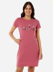 Amante Graphic Printed Nightdress