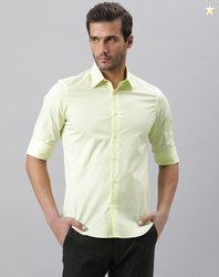 RARE RABBIT Men Slim Fit Solid Casual Shirt