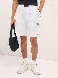THE BEAR HOUSE Men Solid Relaxed Fit Cargo Shorts